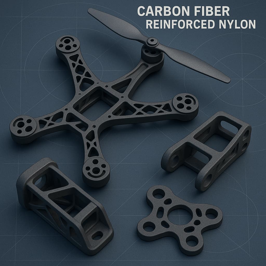 تحليل حلول مادة النايلون خفيفة الوزن وعالية القوة للطائرات بدون طيار والمعدات الذكية