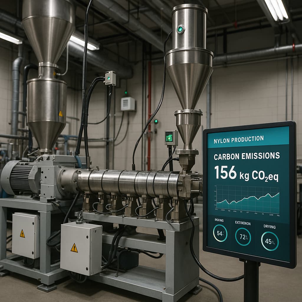 أساليب قياس "البصمة الكربونية" في تعديل النايلون واتجاهات الاعتماد الدولي