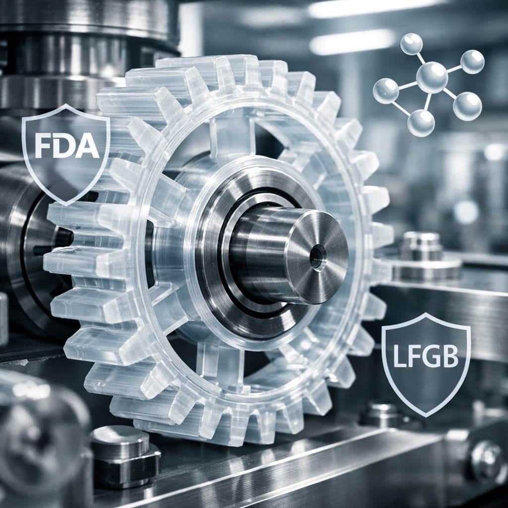 متطلبات السلامة للنايلون المعدل في آلات تصنيع الأغذية: تحليل لمعايير إدارة الغذاء والدواء الأمريكية (FDA) ومعايير LFGB