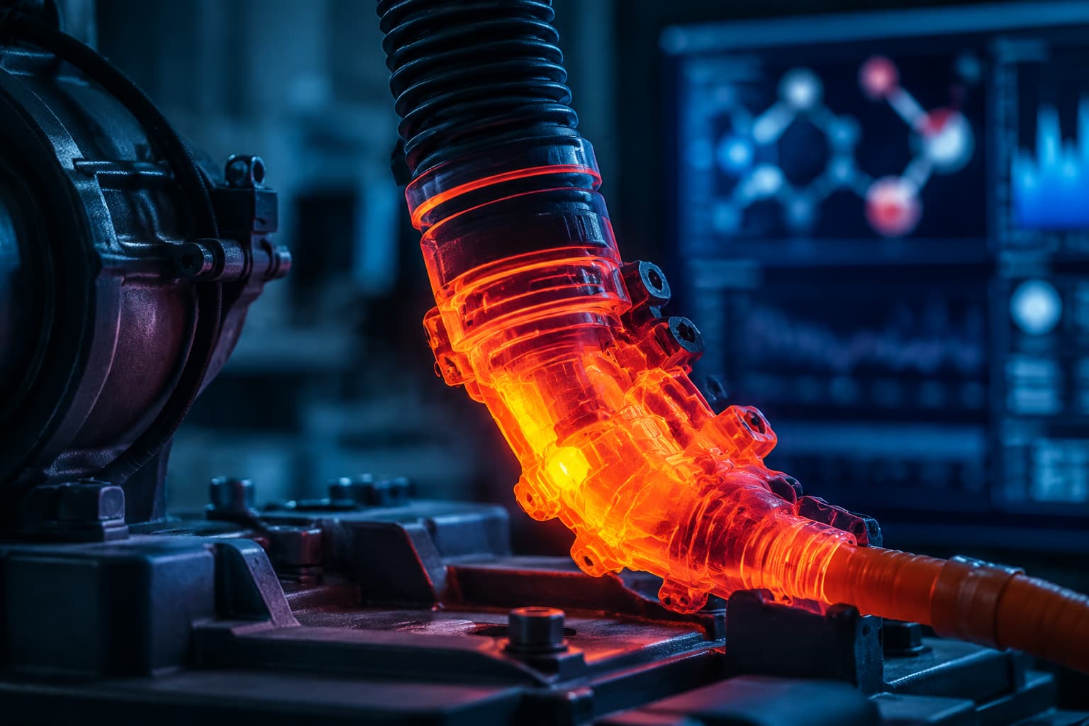 Thermal Imaging of Nylon Products